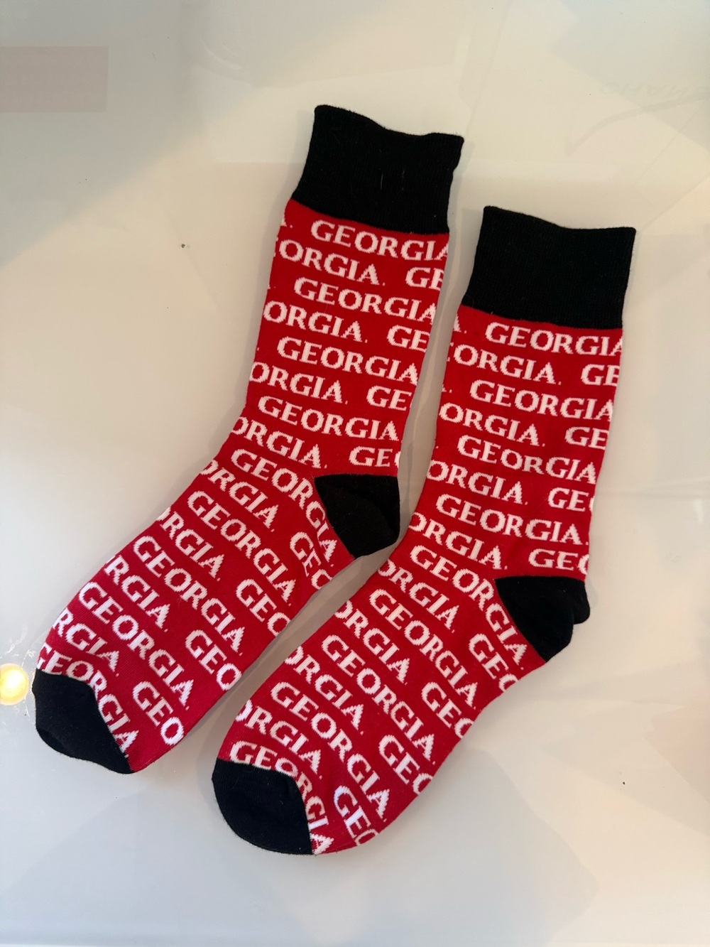 NWOT-Georgia/UGA socks